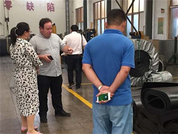 加拿大客户来厂参观好色先生TV在线并洽谈合作事宜